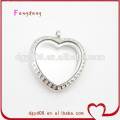 Hot sale 316 Floating Heart Locket necklace Jewelry